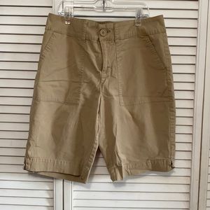 St. John’s Bay Petite Stretch Khaki Shorts 8P